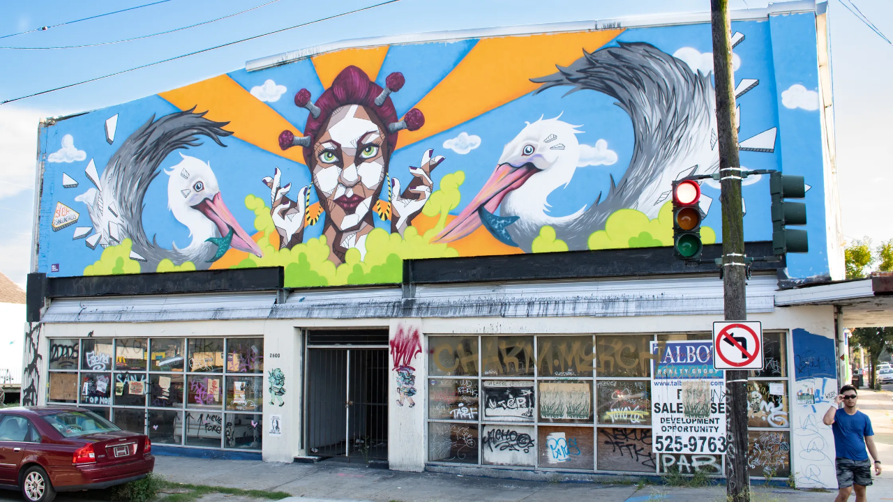 The New Orleans Street Art Mural Walk